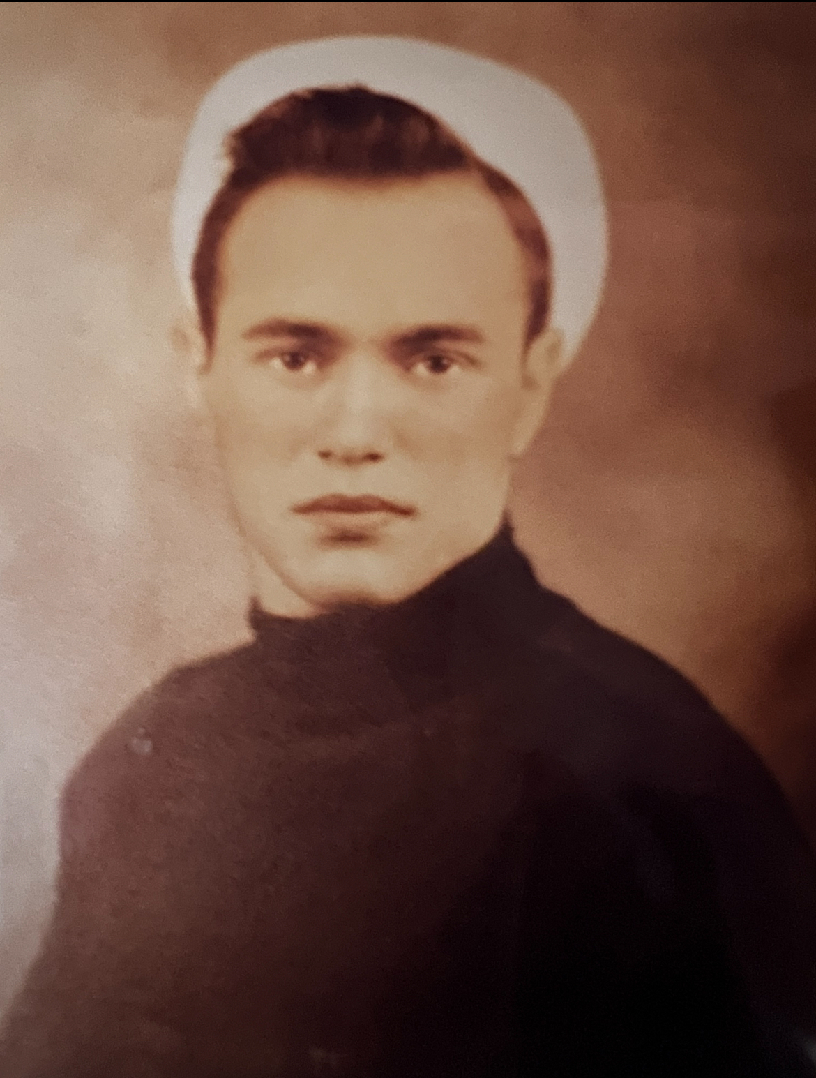 Young Thomas Chalifoux family military portrait
